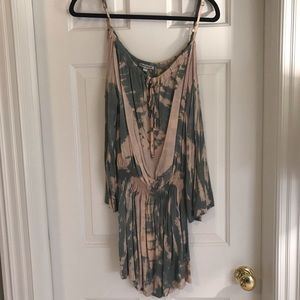 Tie dye summer dress